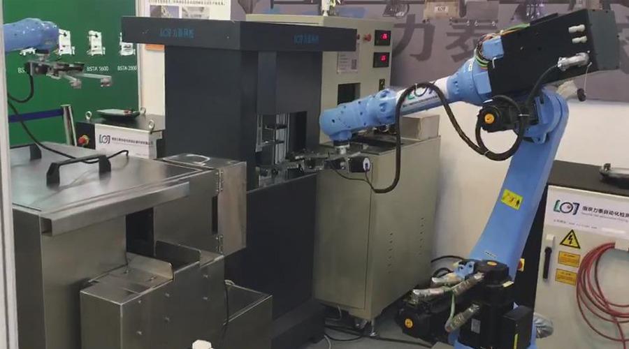橄榄枝自动化上下料机械手 南京工业机器人厂家